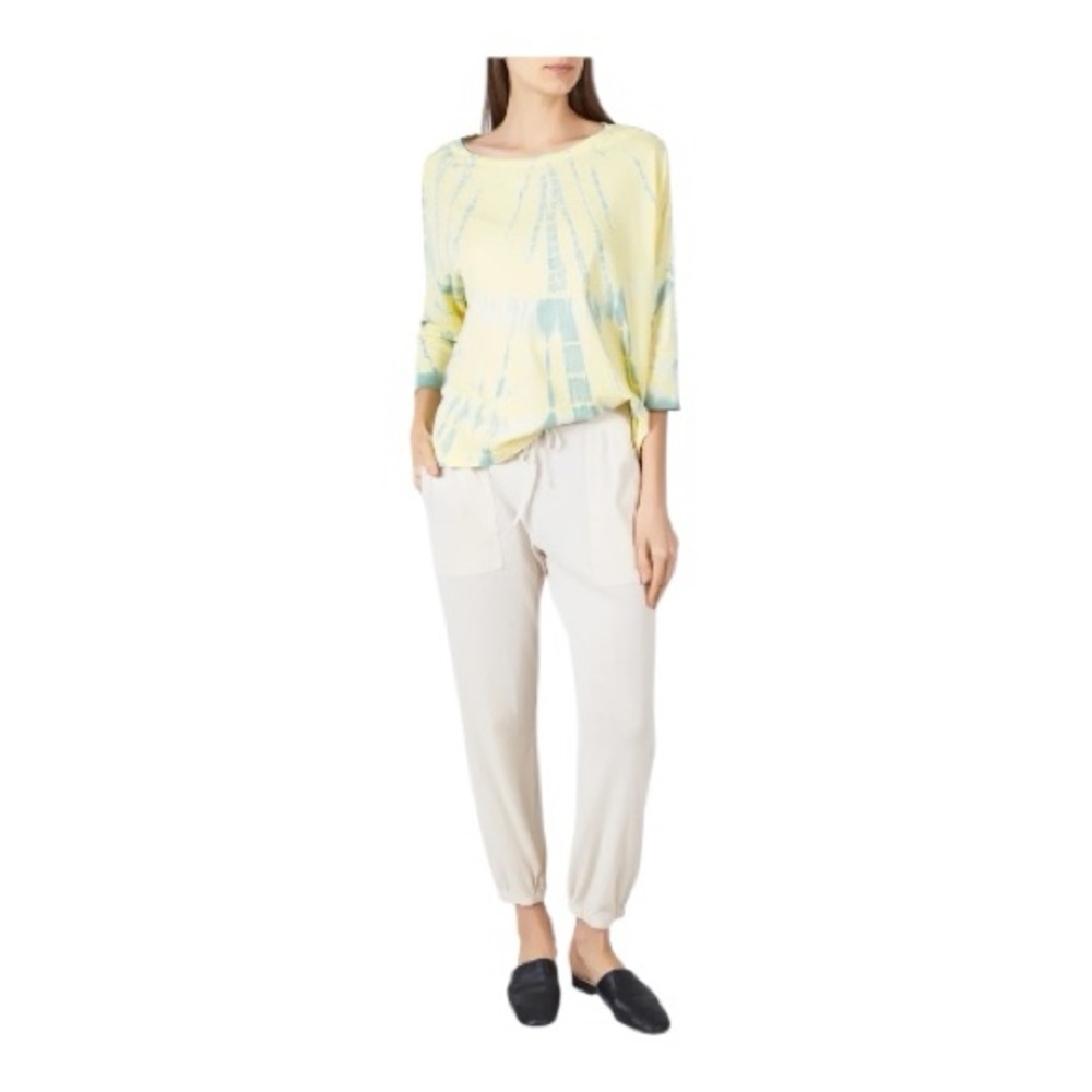 Raquel Allegra white tracker pants size L